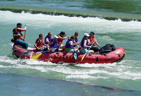 foam used in whitewater activities
